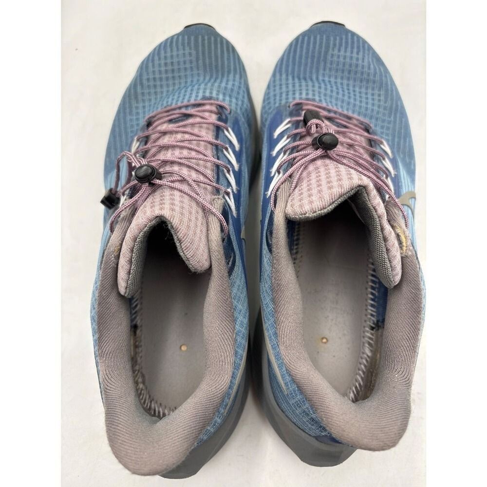 Nike Women's Blue and Pink Trainer Sneakers Size 9.5 - Picture 10 of 14